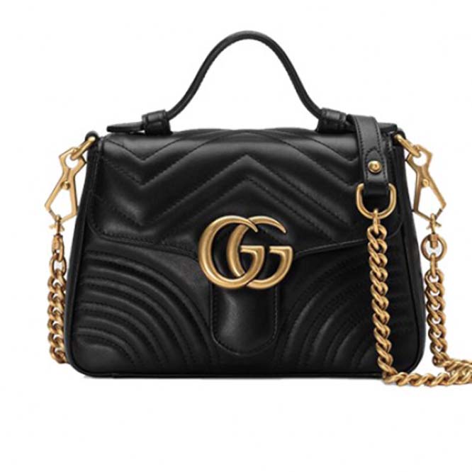 GUCCI MARMONT MINI TOP HANDLE BAG 547260 (21*15.5*8cm)